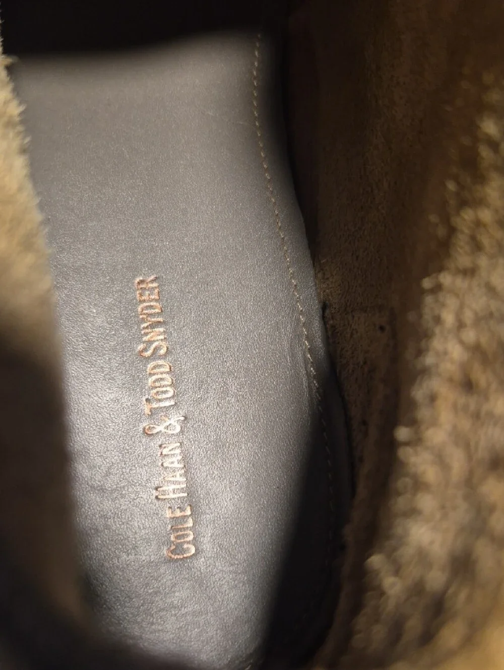 Todd Snyder Beige Suede Men's Chukka Boots